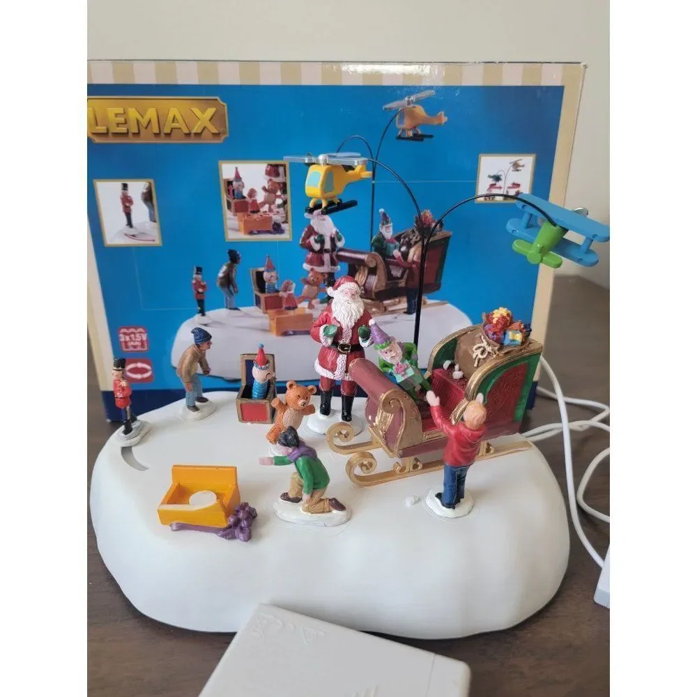 Lemax 2020 Jolly toys AS IS‎ animated Village accessory Xmas decor